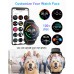 Smart Watches for Women/Men Fitness: 1.28 Inch Full Touch Screen, Activity Tracker Watch Compatible with iOS/Android, IP68 Waterproof Watch for Swimming, Heart Rate Monitor & Blood Oxygen (Black) Smart Watches for Women/Men Fitness: 1.28 Inch Full Touch Screen, Activity Tracker Watch Compatible with iOS/Android, IP68 Waterproof Watch for Swimming, Heart Rate Monitor & Blood Oxygen (Black)